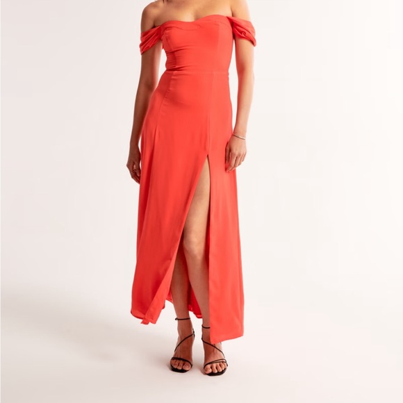 A&F Black ‘Camille Off Shoulder’ Dress - Picture 7 of 9